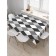 Tables on the table "Imitation of Monochrome Argail", rectangular, Saten, size 120x145 cm
