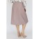 Midi skirt of artificial leather, size 42
