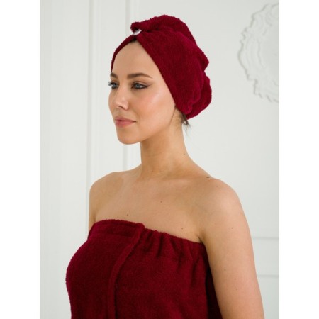 Set for a female bath: Chalma, Pareo, Mittens, S-L size-1