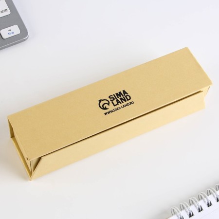 Handle in the case "Golden Boss", metal, 1.0 mm, blue paste-6