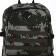 Tourist backpack on lightning, with an increase, 4 outer pockets, green color