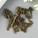Decor "Keys", ancient bronze, set 13 pcs
