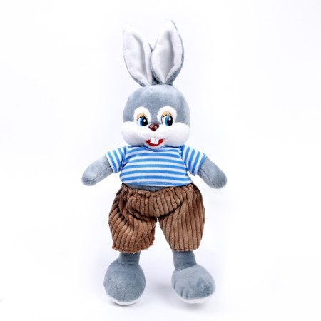 Soft toy "Rabbit in shorts", 16 cm