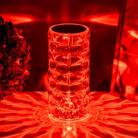 Board lamp with DM "Prism" LED RGB Touch AKB 8x8x18 cm Risalux-2