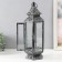 Climber Metal Lantern "Pyramid. Patterns" 17x17x42 cm