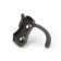 Hook furniture tundra TKD007, two -rod, graphite color