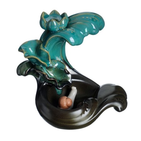A set of incense on the stand "Wave" 14x13x10cm-8