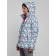 Ski jacket women's, size 48, gray color