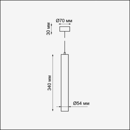 Over lamp, 1x50W GU10, white color-1