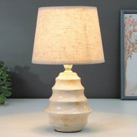 Table lamp 16405/1 E14 40W Beige 17x17x29 cm Risalux-1