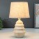 Table lamp 16405/1 E14 40W Beige 17x17x29 cm Risalux