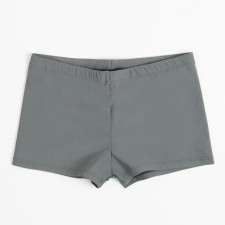 Bathing swimming trunks for the boy Minaku is plain, gray color, height 110-116 cm
