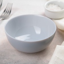 Glass -ceramic salad Diwali Granit, 400 ml, D = 12 cm, blue color