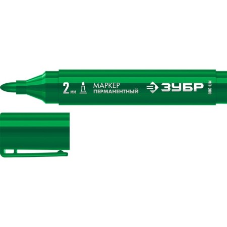 Building bison MP-300 06322-4, permanent, pointed, 2 mm, green-1