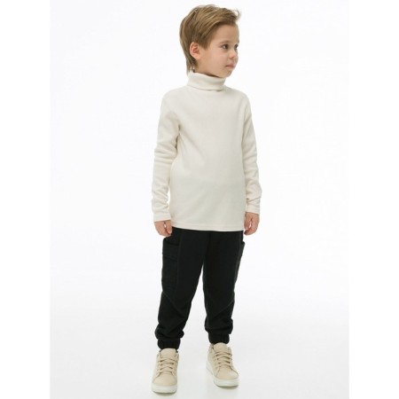 Turtleneck for a boy Pelican, height 110 cm, milk color-7