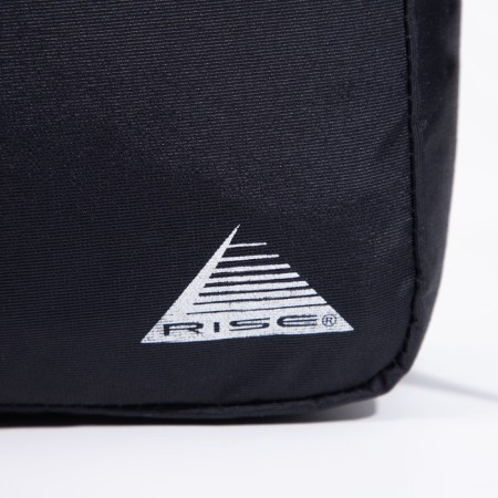 Male bag on lightning, rise, long belt, black color-5