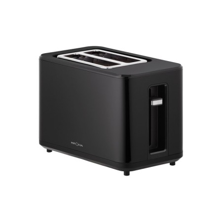 Toster Krona Digitaler Black, 900 watts, 7 frying modes, 2 toasts, defrosting, black