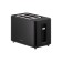Toster Krona Digitaler Black, 900 watts, 7 frying modes, 2 toasts, defrosting, black