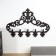 Decorative metal hooks "Medallion with patterns" 23x32x4.5 cm