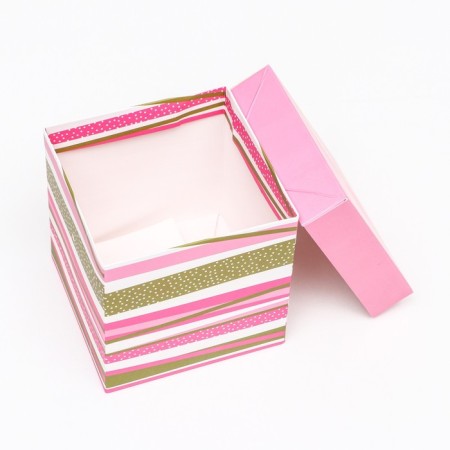 Self -assembly box "Lines" 10x10x10 cm-3