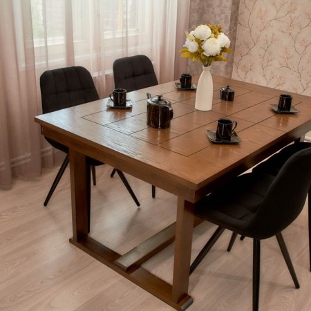 Dining stool Polini Home Verona SM, black-black color-10