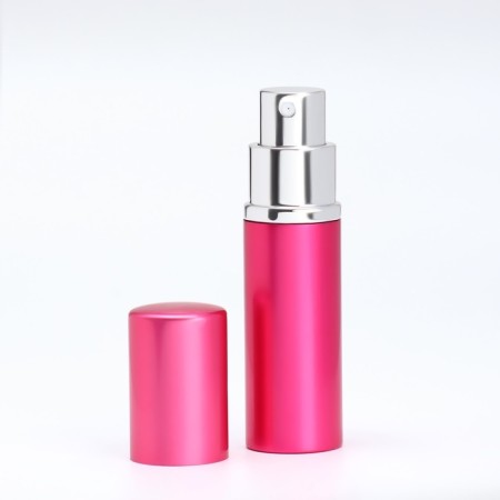 Perfume bottle, with a spray, 10 ml, pink color-8
