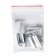 Cartage pedals, anti -slip, chrome, set 2 pcs