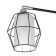 Chandelier gallop 9357 3he27 60W black