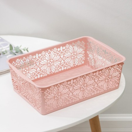 Floral storage basket, 30 × 19.5 × 9.5 cm, color mix-8