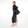 Female bag Textura, tout, average size, black color