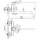 Bath mixer D&K DA1393301, with a lump 30 cm