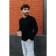 Jumper male ise, size 54, black color