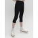 Pants for girls, height 128 cm, black color