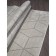Rectangular carpet Merinos Silver, size 70x140 cm, Silver color