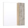 Cabinet-mirror "Malta 70" Gray oak, right