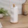 Bellatenero desktop paper towel holder, bamboo, 12 × 12 × 28 cm