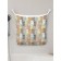 Organizer in a bathtub on suction cups "kittens", for storing toys and little things, size 33x39 cm