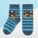 Puppy patrol. Socks PAW Patrol "Gonchik", blue/blue, 16-18 cm