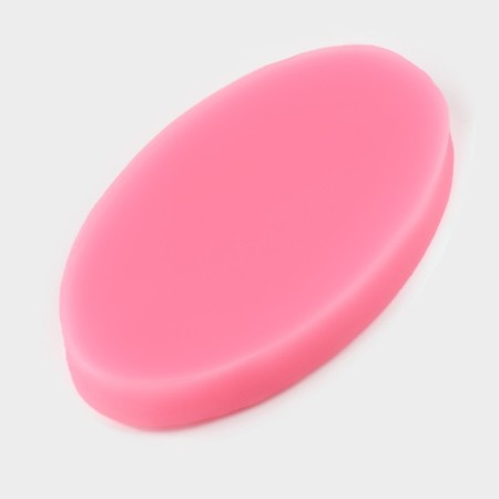 Mold "Bells", silicone, 8.6 × 5.2 cm, pink color-2