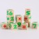 Wooden cubes "Figures" 12 elements: 4 × 4 cm, volume