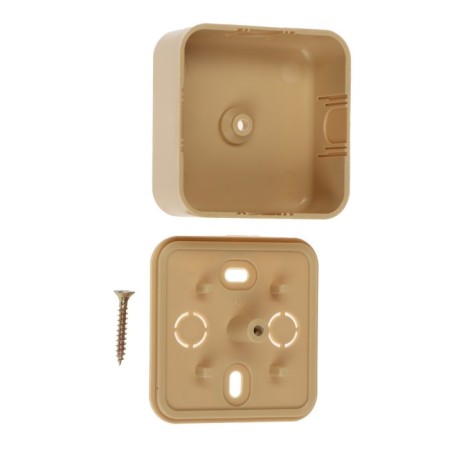 Dressing box for the cable channel Ural Pak, 50x50x20, IP 40, light wood, KR-513110050-1
