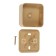 Dressing box for the cable channel Ural Pak, 50x50x20, IP 40, light wood, KR-513110050
