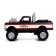 Metal jeep "pickup", doors, inertia, 1:36, light and sound, black color open