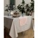 Tablecloth, size 140x180 cm, gray color