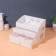 Organizer for storing manicure/cosmetic supplies, 8 sections, 2 boxes, 25 × 16.5 × 20 cm, white color