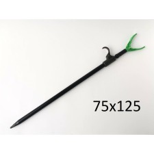 Telescopic stand, painted metal, 75x125 cm