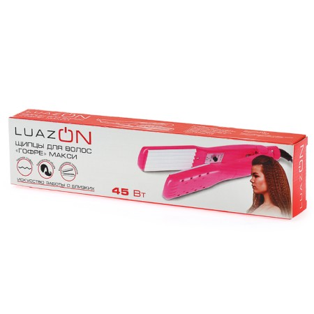 Luazon LF-17, 45 W, ceramic coating, 35x80 mm, 160 ° C, pink, pink-6