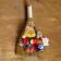 Brumber amulet, married couple, mix 25x25x2 cm