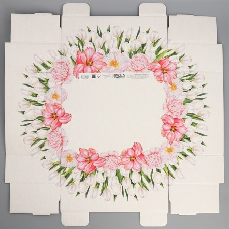 Gift folding box, packaging, “beloved teacher”, 31.2 x 25.6 x 16.1 cm-6