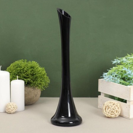 VAZ "Five evenings" Black glossy, freestyle D-2.5cm 30x9cm, 0.15l